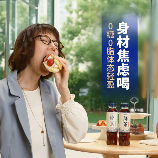 降茶 高茶褐素 植物无糖饮料 0糖0卡0脂 低咖啡因 普洱茶纯茶饮 商品图2