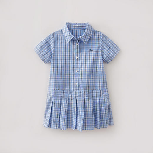 马克珍妮Miu系学院女童条纹衬衫裙2026年夏装新款560867 商品图4