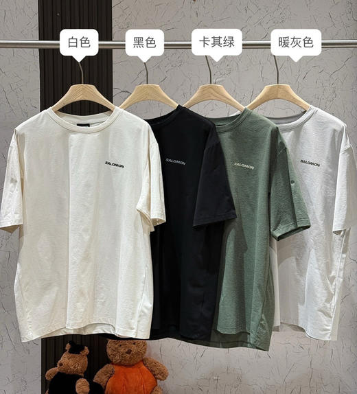 原单萨洛蒙棉麻速干短袖T恤031204 商品图2