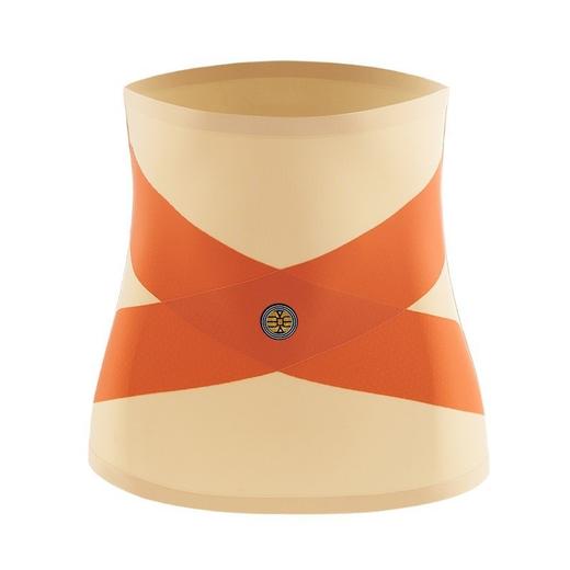 【秒变小妖精❗️玻尿酸收腹带】升级柔软透气冰丝面料，亲肤贴合无压力，不刺痒/敏感肌可穿，女士收腹腰带交叉护腰带贴身收腰带塑身腰封弹力收小肚子L 商品图5