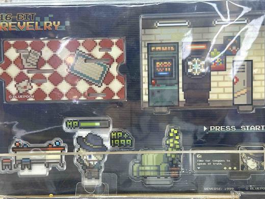 重返未来：1999 *十六位狂欢*街机厅像素场景立牌 6-何时何地 商品图0