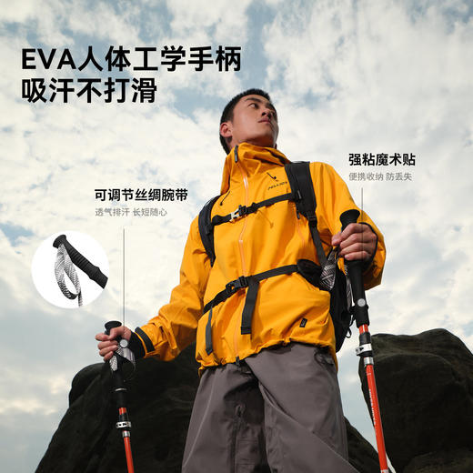 【山翼】伯希和户外登山杖男碳纤维徒步折叠手杖专业爬山装备女 商品图2