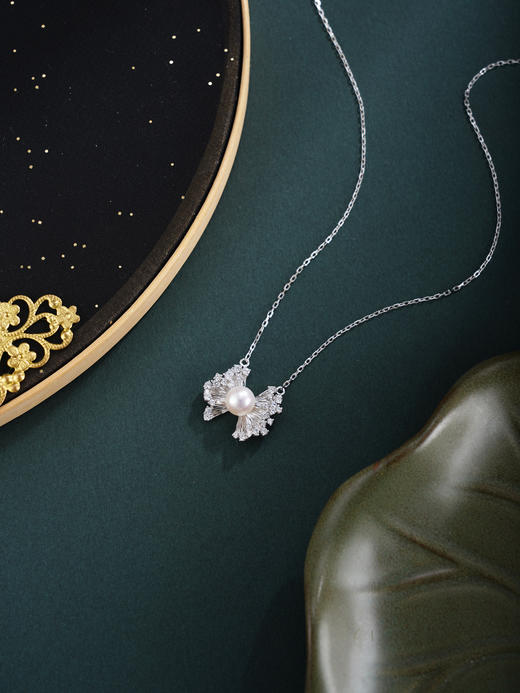 子佩集【仙姬缀梦】银S925珍珠惜王妃套链项链【L10029】双色2602 商品图4