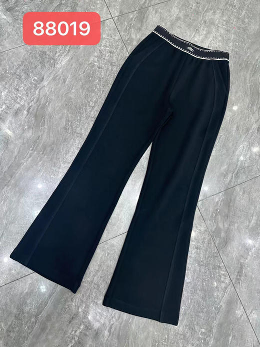 原单新款松紧腰微喇女神裤 商品图2