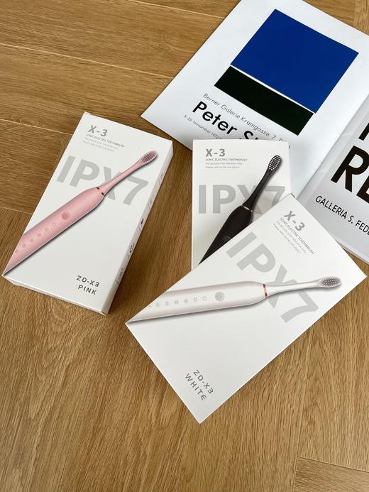 【小来】29.9抢2支💥飞利浦同款声波电动牙刷，6档清洁，刷得干净更护齿，杜邦高密度3D弧面刷毛 商品图4