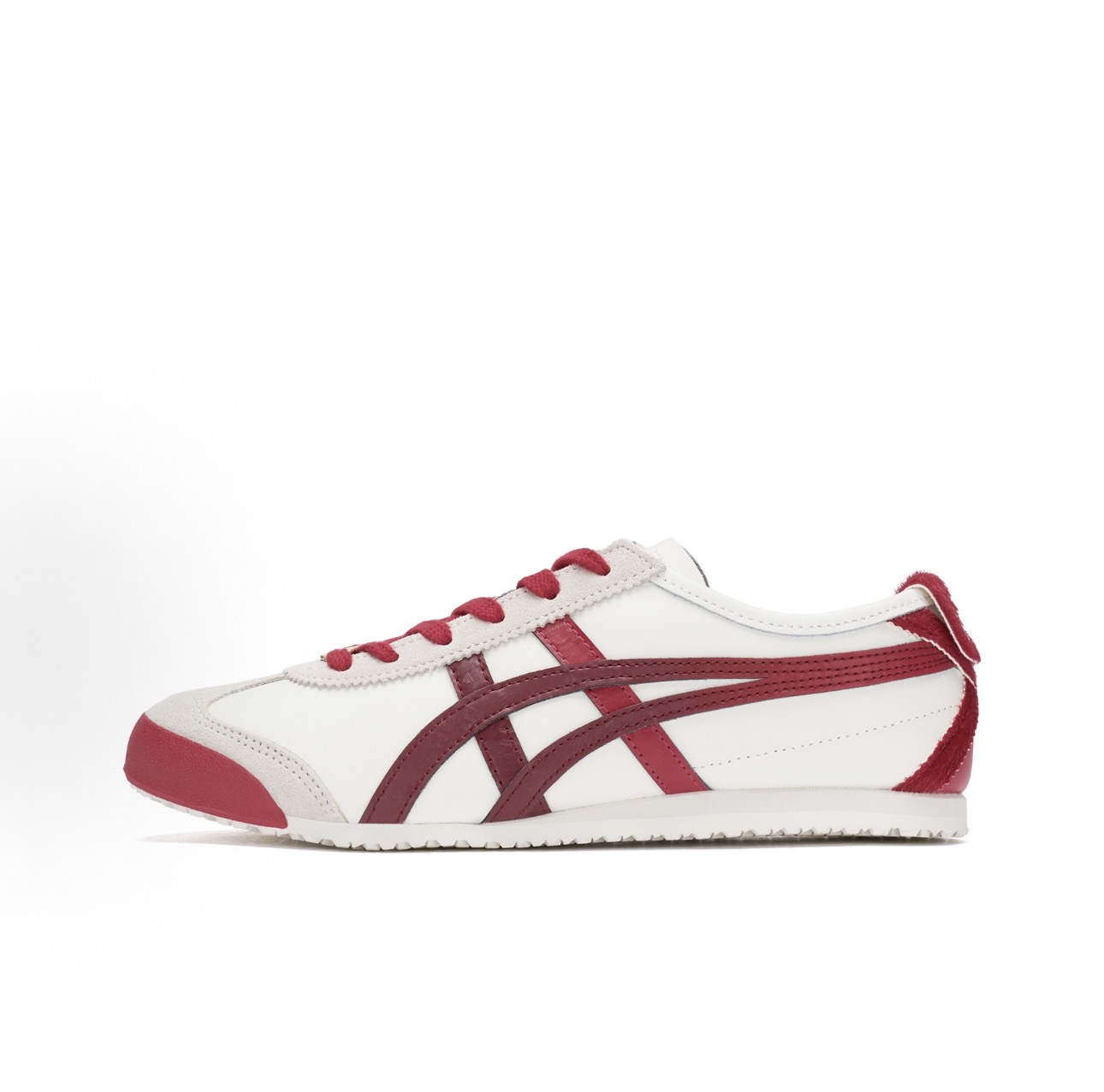 【纯原版本】Onitsuka Tiger鬼塚虎MEXICO 66 CNY马年限定 EVA中底与带乳胶贴片的鞋垫 提供的是有韧性的回弹，而非软塌的卸力。长途暴走如履平地，这才是真正的“足力健”。