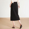 「自」全新升级【铂金会员128/天猫169/差价41】(71055)洛诗琳新中式盘扣开叉半身裙女2026春季时尚通勤国风直筒裙 商品缩略图3