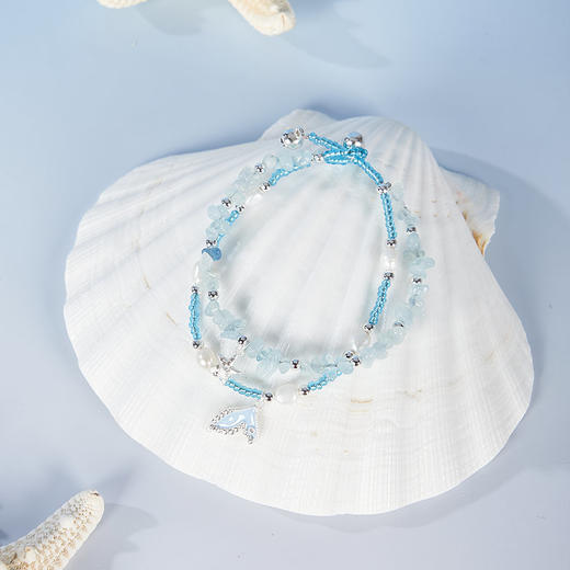 大英博物馆 欧洲文化艺术系列 人鱼之泪双层手链 商品图2