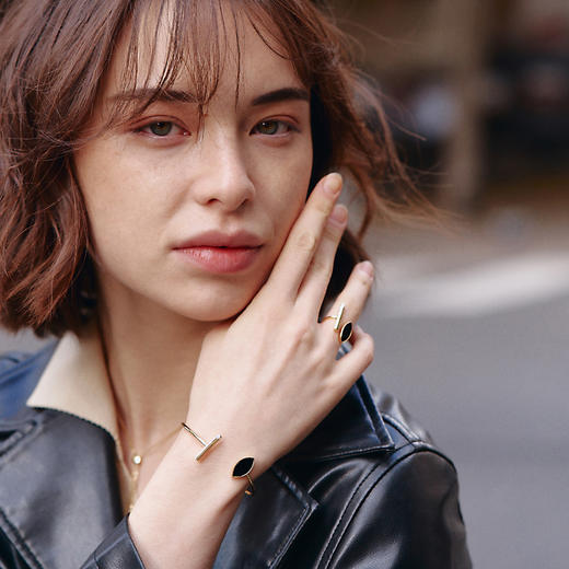 Black Eyes黑眼系列｜黑眼睛开口手镯 商品图1