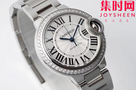 快拆版 CR卡地亚蓝气球系列 中号33mm 钻圈款 罗马面 女士腕表 商品图1
