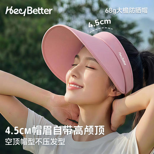 【HeyBetter】超轻大檐防晒帽 商品图3