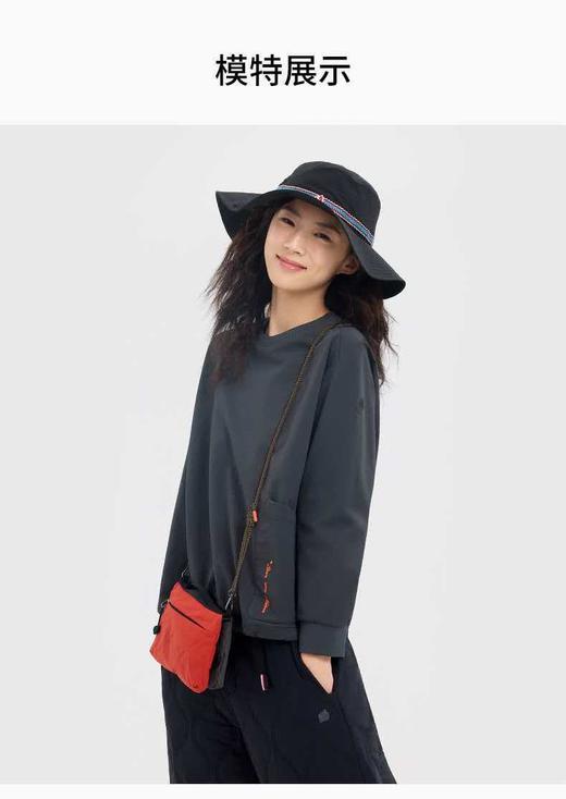 点此购买 乐飞叶春秋户外CORDURA女士保暖运动休闲圆领卫衣 ss 342201 商品图7