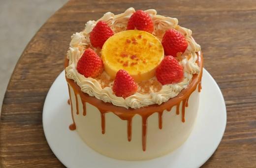 【🆕春日新品】焦糖烤布蕾草莓蛋糕 商品图1