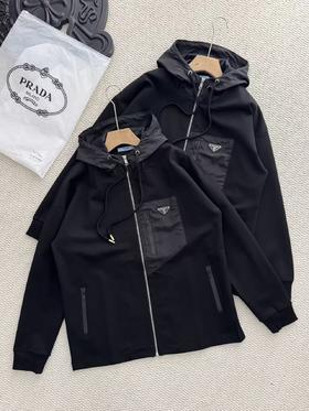 【ss1】经典拼色口袋设计！男子春新款商务休闲连帽夹克/外套！！