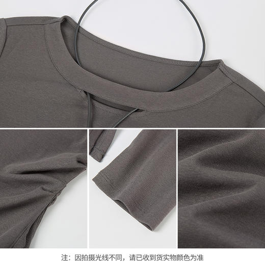 【商场同款】CNA6301 “ 小蛮腰针织衫 ” 不闷汗、不扎肤，全天舒适无负担 商品图3