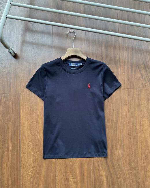 点此购买 拉夫劳伦春夏季女士经典小标刺绣款圆领短袖T恤 md 342240 商品图4