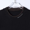 SDSA男装2026新款高贵轻奢美式拼接领口印花字母圆领长袖T恤百搭 商品缩略图1