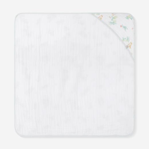 YEEHOO配饰j6-0萌猫果踪包巾白90*90CM/YMJBJ0S088A 商品图1