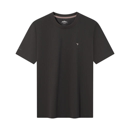 【光盾Sorona】柒牌男装2026夏季圆领新疆棉吸湿速干凉感短袖T恤 130T71930 商品图4