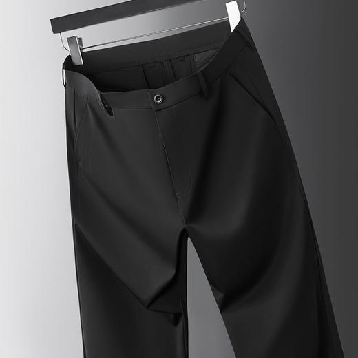 【DKP】大依优型大码男装夏季冰丝休闲长裤西裤商务弹力直筒长裤315斤 商品图2