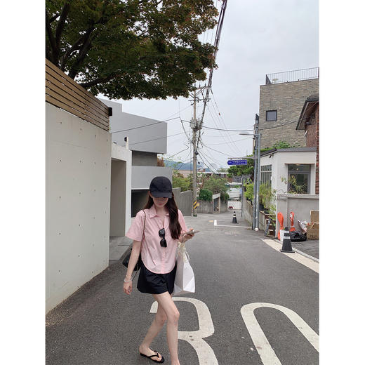 金蘑菇菇 轮廓衬衫组 / 好穿的衬衫+裙裤 商品图3