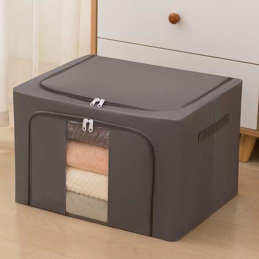 换季收纳箱热卖中！！【QIANYOU浅幼 大容量PET收纳箱100L】无纺布PET材质，100大容量， 简约风 承重强 防尘加厚！ 商品图3