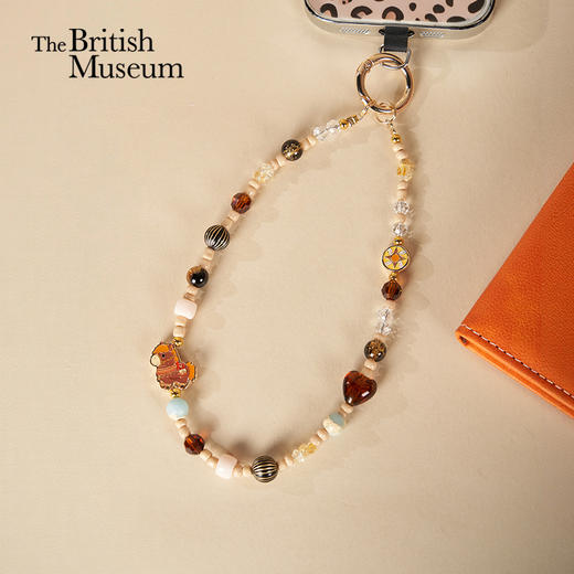 大英博物馆 亚述系列 战马奶棕手机链 商品图0