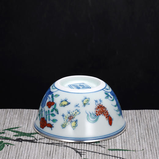 子佩集【鸡鸣富贵】S990银摆件【QF005】茶具品茗杯公鸡茶杯纯银内胆2509 商品图5