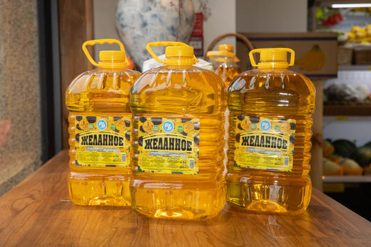 哈萨克斯坦冷榨葵花籽油 商品图0