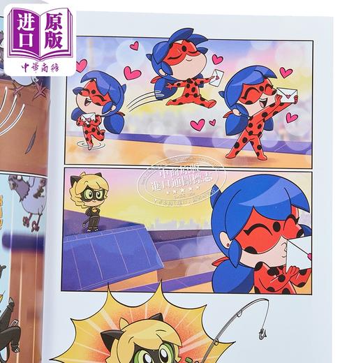 【中商原版】瓢虫少女Q版卷2 好奇害死猫与其他故事 Miraculous Chibi Vol 2 英文原版 Josh Trujillo 商品图2