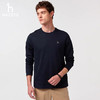 点此购买 哈吉斯小狗家男士休闲小LOGO纯棉基础长袖T恤衫 ye 342183 商品缩略图6