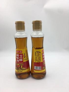 德玖源芝麻调味油210ml*12瓶