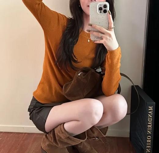 【超模君精选福利 59元2件，单拍不发】羊毛打底衫（加购2件，下单自动满减），柔软舒适，羊绒触感，超百搭 商品图5