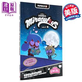【中商原版】瓢虫少女Q版第4卷 对决与其他甜蜜惊喜 Miraculous Chibi Vol 4 Showdowns and Other Sweet Surprises 英文原版 Carrie Har