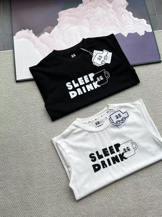 【cz1】联名款！情侣户外休闲速干涂鸦印花宽松短袖T恤！！ 商品图1