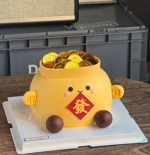 聚宝盆发财蛋糕C款 异形 商品图1