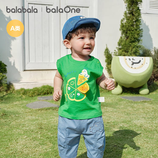 【balaOne】巴拉巴拉童装宝宝无袖背心2026款夏装可爱 商品图0