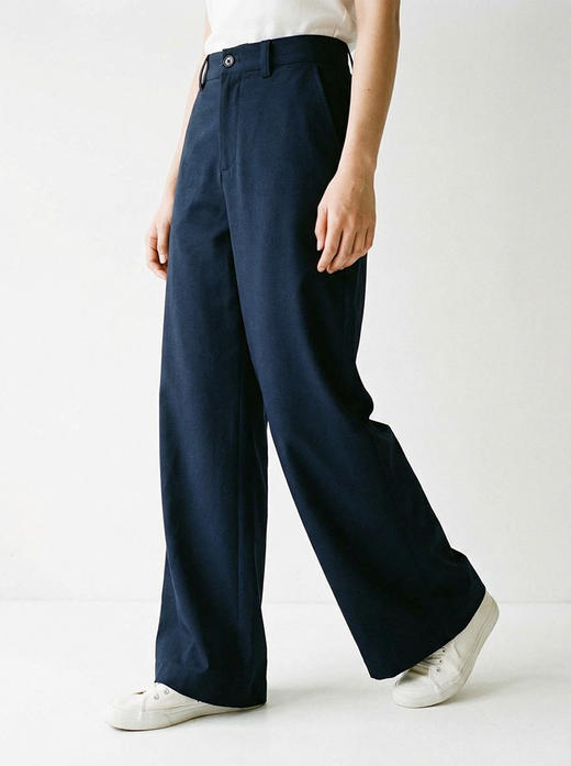 索罗娜抗皱形态记忆棉休闲裤直筒裤031307 商品图4