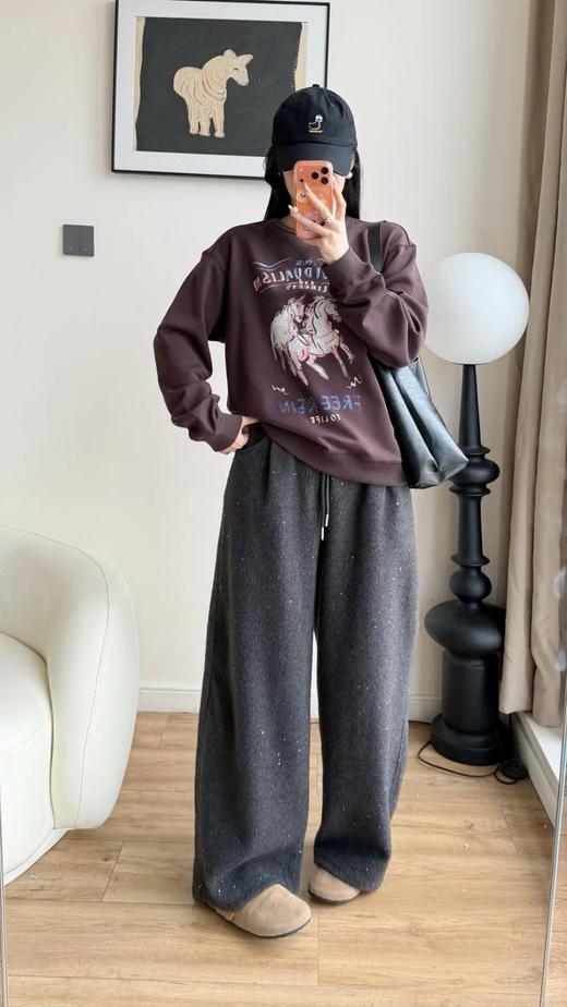 【高品质私服】【MC生肖马年系列彩绘印花卫衣】生肖马年系列卫衣，彩绘印花复刻传统奔马之境G1665-CC【无标出货 介意慎拍】 商品图5