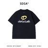 SDSA男装2026新款高贵轻奢韩版简约刺绣字母圆领短袖T恤百搭宽松 商品缩略图5