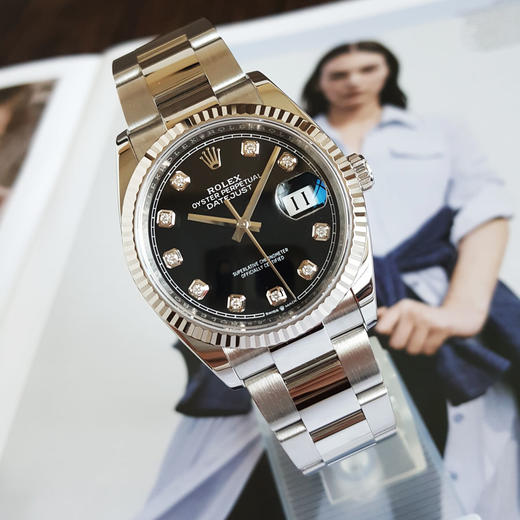 【95新】ROLEX 劳力士126234-0028天文台认证自动机械机芯日期显示36MM（男款）日志型系列蚝式钢050326TJ18 商品图4