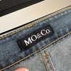 MOCO中蓝微喇裤牛仔裤307 商品缩略图4