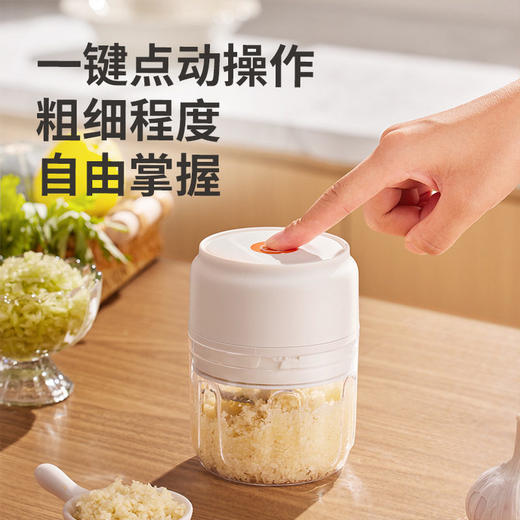 摩动蒜泥捣蒜器电动搅蒜器绞蒜蓉拉蒜大蒜末搅碎机打蒜器绞蒜神器 商品图2