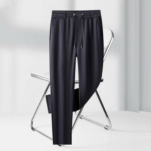 【DM】大依优型大码男装夏季薄款弹力长裤商务休闲松紧腰直筒长裤300斤 商品图4