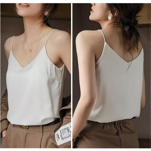 裁缝学苑AQ603吊带背心式文胸纸样女装带胸垫内搭打底上衣美背样板 商品图2