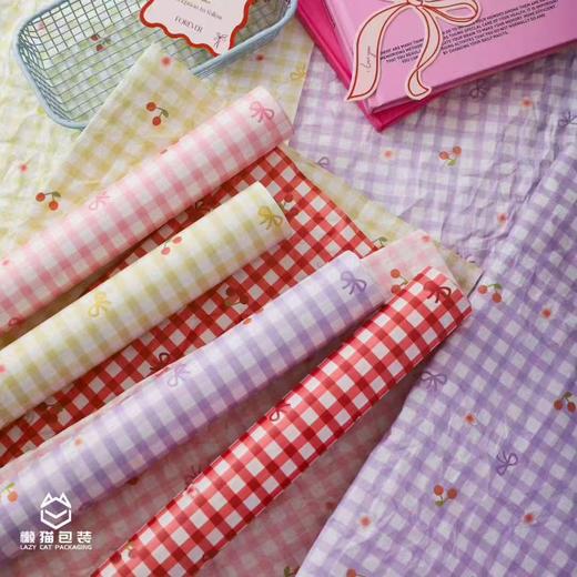 风格雪梨纸50*70cm（10张）格纹 商品图5