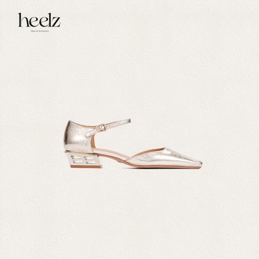 heelz设计师鞋履 | H 繁花跟中空羊皮单鞋 3.6公分 商品图0