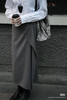 314-5 独家圆正 小禾 精纺羊毛 设计感 褶皱 半身裙 商品缩略图6