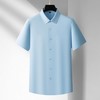 【DM】大依优型大码男装夏季封口短袖衬衫弹力商务休闲上衣T恤350斤可穿 商品缩略图3