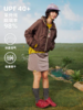 早乙女惠子saotome/STMWT211664/串珠撞色轻薄防晒夹克 商品缩略图1